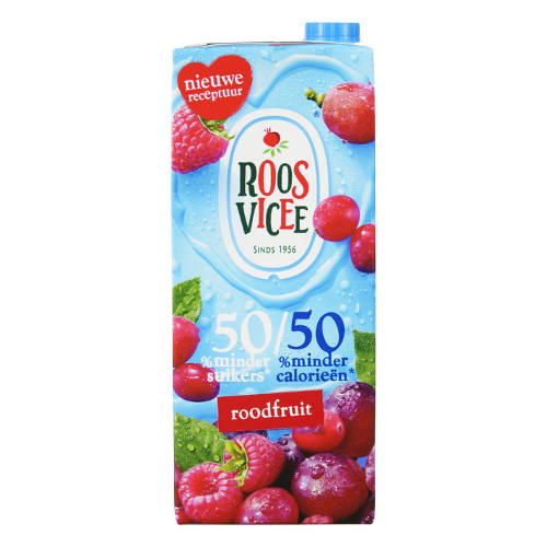 Roosvicee 50/50 Roodfruit