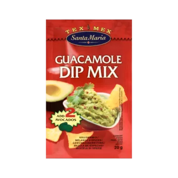 kompakt tyngdekraft manipulere Santa Maria Tex Mex Guacamole Dip Mix