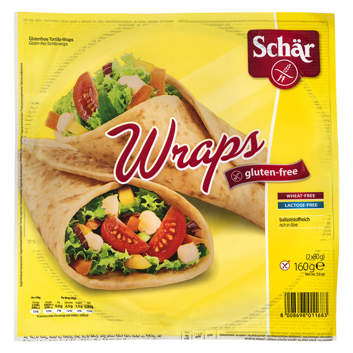 Schär Wraps (160 gr.)