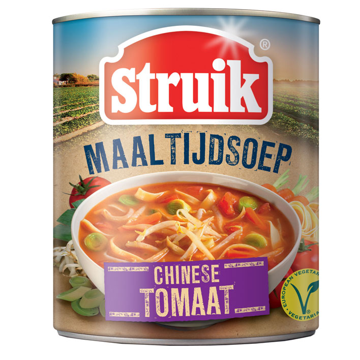 Struik Main Dish Soup Chinese Tomato (800 ml.)