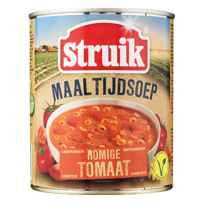 Struik Maaltijdsoep Romige Tomaat (800 ml.)
