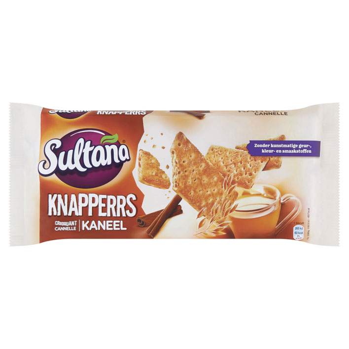 Sultana Knapperrs Kaneel (5 x 3 stuks)