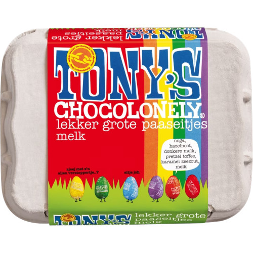 Tony's Melkchocolonely Chocolade Paaseitjes Mixbox
