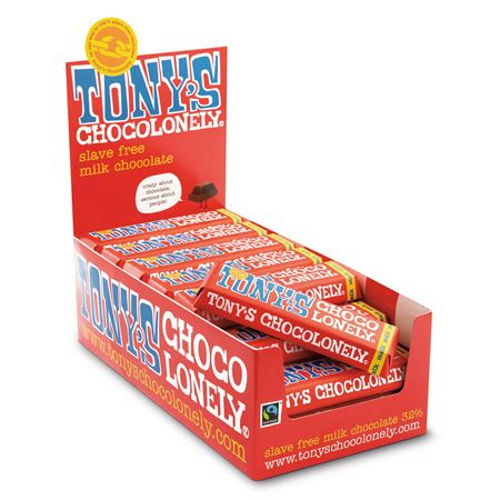Tony Chocolonely melk 35 x 47 gram