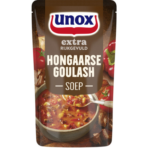 Unox Soep in Zak Hongaarse Goulash Extra Rijkgevuld
