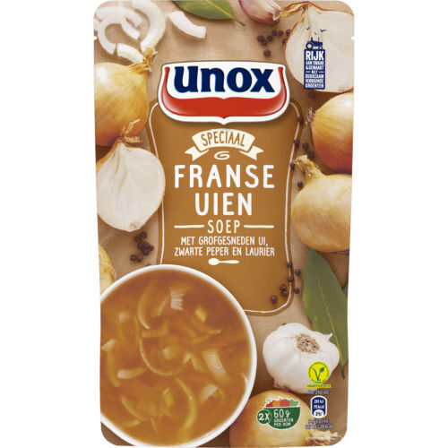 Unox Soep in Zak Franse Uiensoep