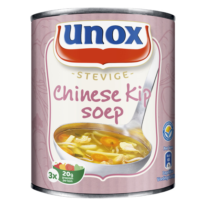 Unox Stevige Chinese Kippensoep (800 ml.)