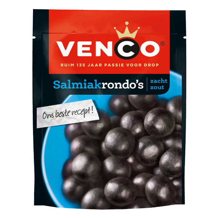 Venco Salmiac Rounds (250 gr.)