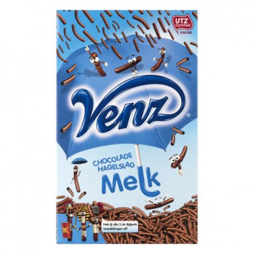 Venz Chocoladehagelslag Melk (400 gr.)