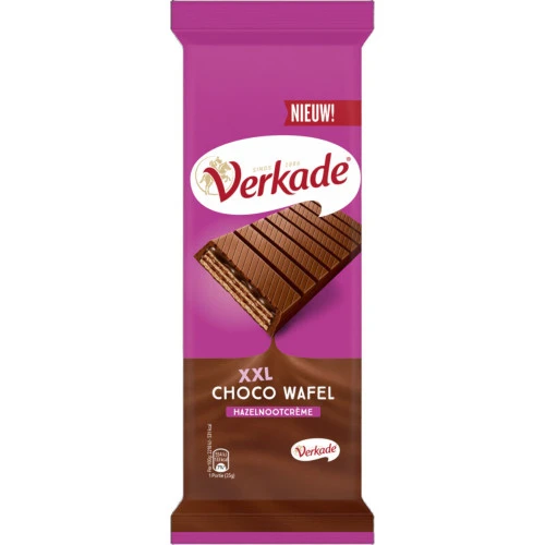 Verkade XXL Choco Wafel Hazelnootcreme