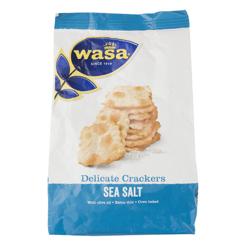 Wasa Delicate Crackers Zeezout (180 gr.)