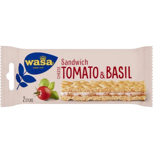 Wasa Sandwich Crackers Tomato & Basil (96 gr.)