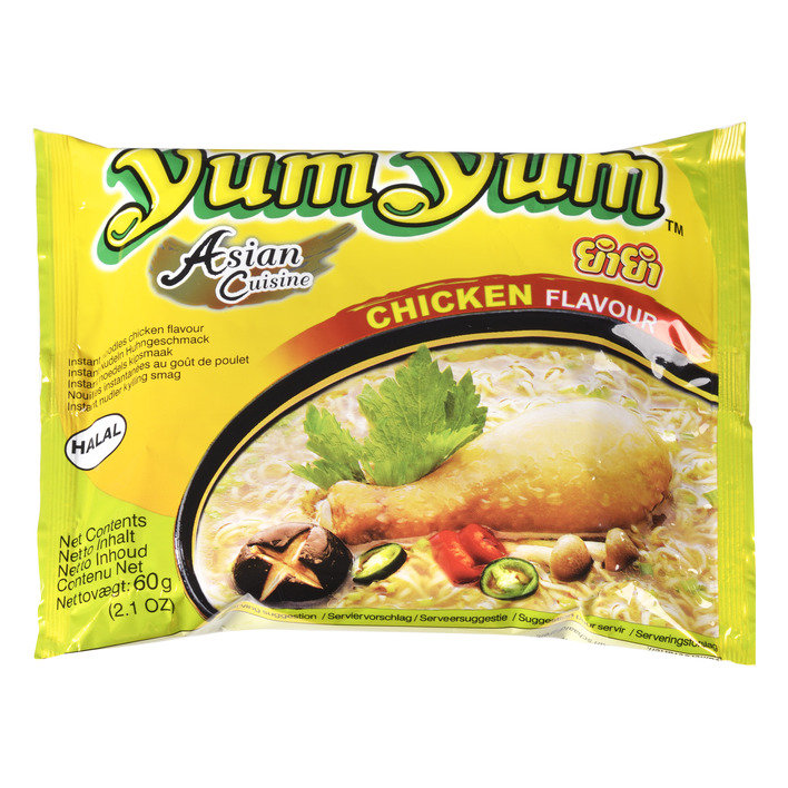 Yum Yum Instant Noodles Chicken Flavour (60 gr.)