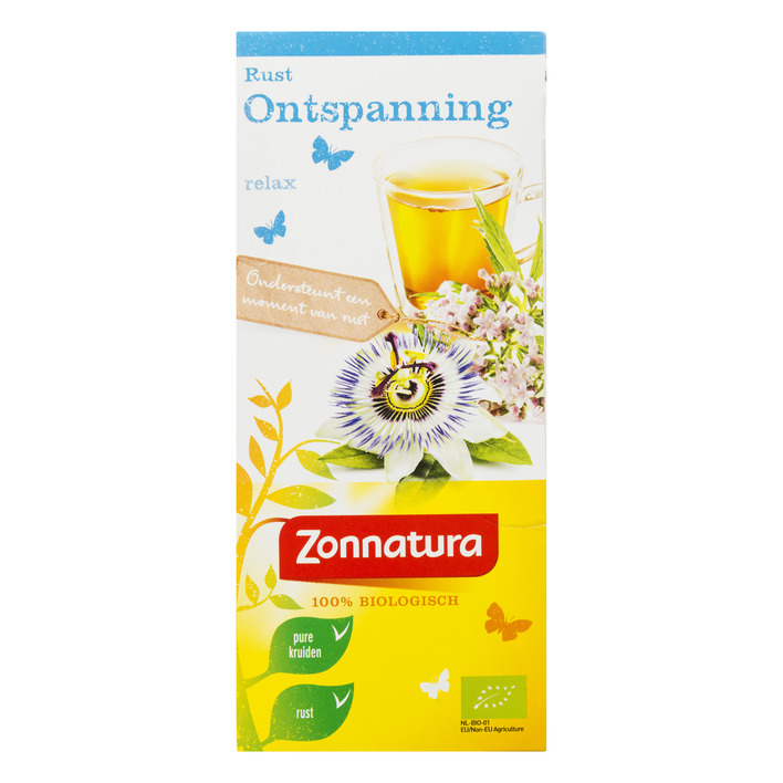 Zonnatura Organic herbal tea relaxation (40 gr.)