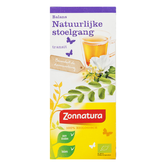 Zonnatura Organic herbal tea natural bowel movements (36 gr.)