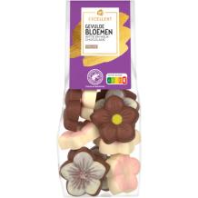 AH Excellent Witte en Melk Chocolade Praline Gevulde Bloemen (150 gr.)