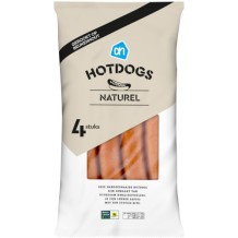 AH Beukenhout Gerookte Hotdogs Naturel (260 gr.) 