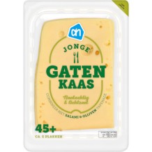 Ah 45+ Jonge Gatenkaas Plakken (150 gr.) 