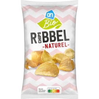 AH Biologische Ribbel Chips Naturel