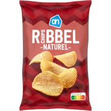 AH Ribbel Chips Naturel