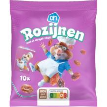 AH Rozijnen Uitdeeldoosjes (140 gr.)