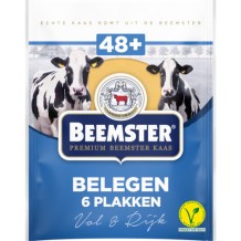 Beemster 48+ Belegen Kaas Plakken (150 gr.)