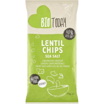 Bio Today Linzen Chips Zeezout (75 gr.)