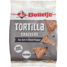 Bolletje Tortilla Crackers Sea Salt Black Pepper (150 gr.)