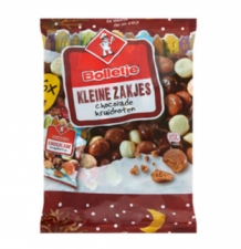 Bolletje chocolade kruidnoten uitdeel zakjes