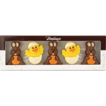 Bonbiance Vrolijke Paas Chocolade Melk Wit Kuiken Paashaas (150 gr.)