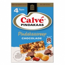 Calvé Pindakaasreep Chocolade