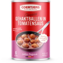 Coertjens Gehaktballen in Tomatensaus (425 gr.)