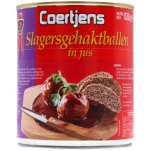 Coertjens Slagers Gehaktballen in Jus (820 gr.)