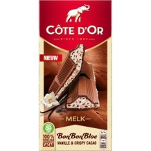 CÁ´te d\'Or BonBonBloc Praliné vanille crispy cacao