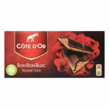 CÁ´te d\'Or BonBonBloc Praliné Puur Chocolade