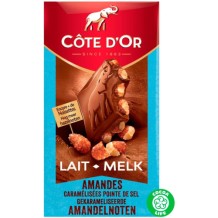 Côte d'Or Melkchocolade met Gekarameliseerde Amandelen