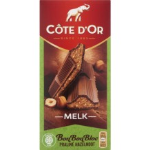 Côte d'Or BonBonBloc Praliné Noisette (200 gr.)