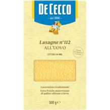 De Cecco Lasagne all'uovo Nr. 112 (500 gr.)