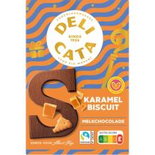 Delicata Chocoladeletter Melk Karamel Biscuit (135 gr.)