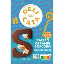 Delicata Chocoladeletter Melk Salted Caramel Popcorn (135 gr.)