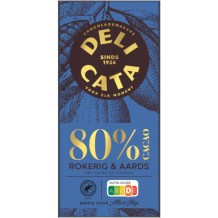Delicata Pure Chocolade Reep 80% Cacao (100 gr.)