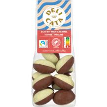 Delicata Paaseitjes Duo Melk Wit Karamel Toffee Praline (150 gr.)
