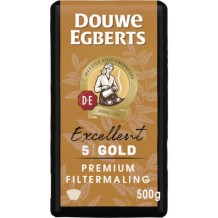 Douwe Egberts Filterkoffie Premium Excellent Gold (500 gr.)