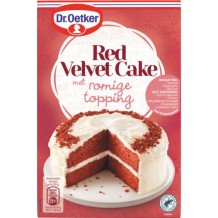Dr. Oetker red velvet cake