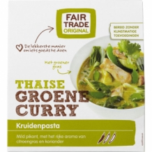 Fair Trade Original Kruidenpasta Thaise Groene Curry