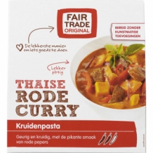 Fair Trade Original Kruidenpasta Thaise Rode Curry