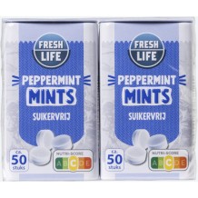 Fresh Life Suikervrije Mints Peppermint