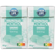 Freshlife Suikervrije Keelpastilles Menthol