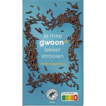 Gwoon Melkchocolade Hagelslag (400 gr.)