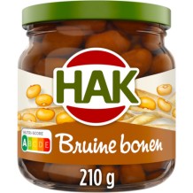 Hak Bruine Bonen (210 gr.)